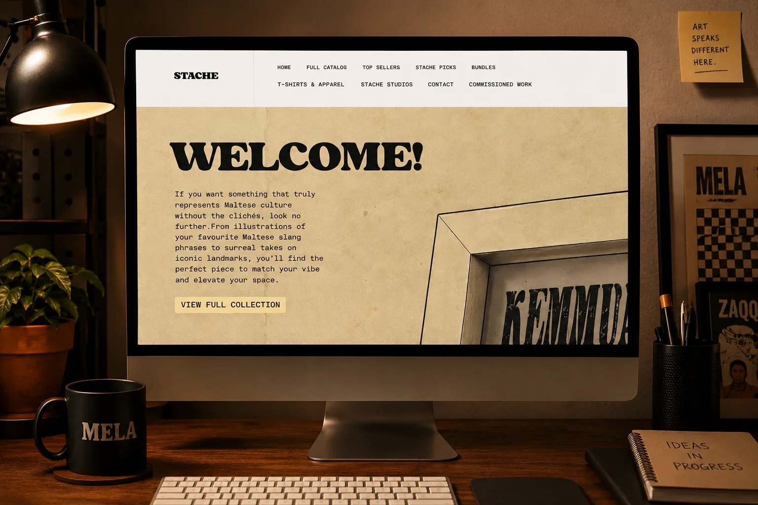 Stache Studios — case study hero