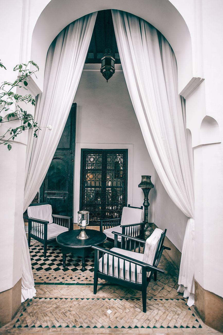 A quiet corner of Casa Verdala